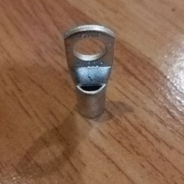 หางปลาสายไฟ หางปลาทองแดง รุ่นหนา CL25-8  (1 ตัว) [หางปลา รุ่นหนาทรงยุโรป CL25-8 TYPE COPPEN TUB]