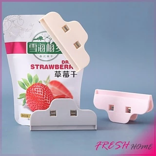 ที่หนีบถุง ที่หนีบถุงขนม ที่หนีบอเนกประสงค์ คลิปปิดปากถุงพลาสติก Moisture-proof clip