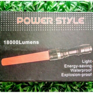 ไฟฉายแรงสูง ไฟจราจร Power Style 18000lumens