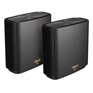 ASUS, ZenWiFi AX XT8ZenWiFi AX (XT8) Model : XT8_3Y AX660Tri-BAND WiFi 6 ROUTERS. (PACK 2)(สีดำ)