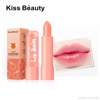 Kiss BEAUTY ลิปบาล์มให้ความชุ่มชื้นสําหรับผู้ชายผู้หญิง 3.5กรัม