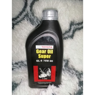 น้ำมันเกียร์​โตโยต้า​ TOYOTA​แท้100%Gear oil super GL-5 75W-90❤💥(ตำหนิฟรอย)💥❤