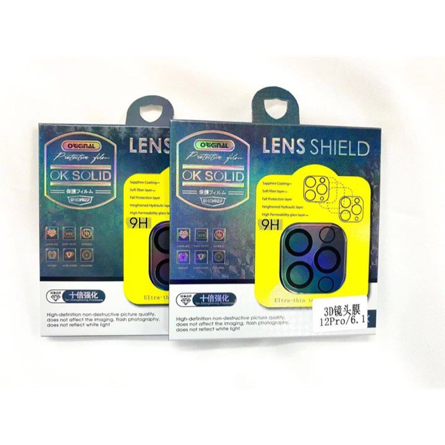 ฟิล์ม proกระจกกันเลนส์กล้อง iPhone 12 mini(5.4)-iPhone12(6.1)-iPhone12promax(6.7) iPhone12pro(6.1)-i