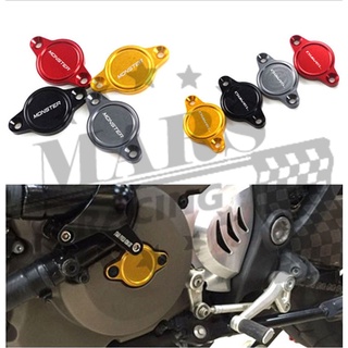 ฝาครอบเครื่องยนต์ CNC สำหรับ Ducati Monster 659 696 821 1200 1200 S 1100 1100 s โลโก้ M659 M696 M821 M1200 M120S M1100 M1100S