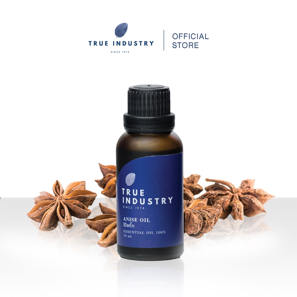 True industry น้ำมันหอมระเหย 100 % กลิ่นโป๊ยกั๊ก (Pure Anise essential oil)