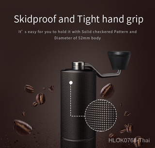 C2 เครื่องบดกาแฟมือหมุน เฟืองสแตนเลส (Coffee Grinder) รับประกัน 1 ปี