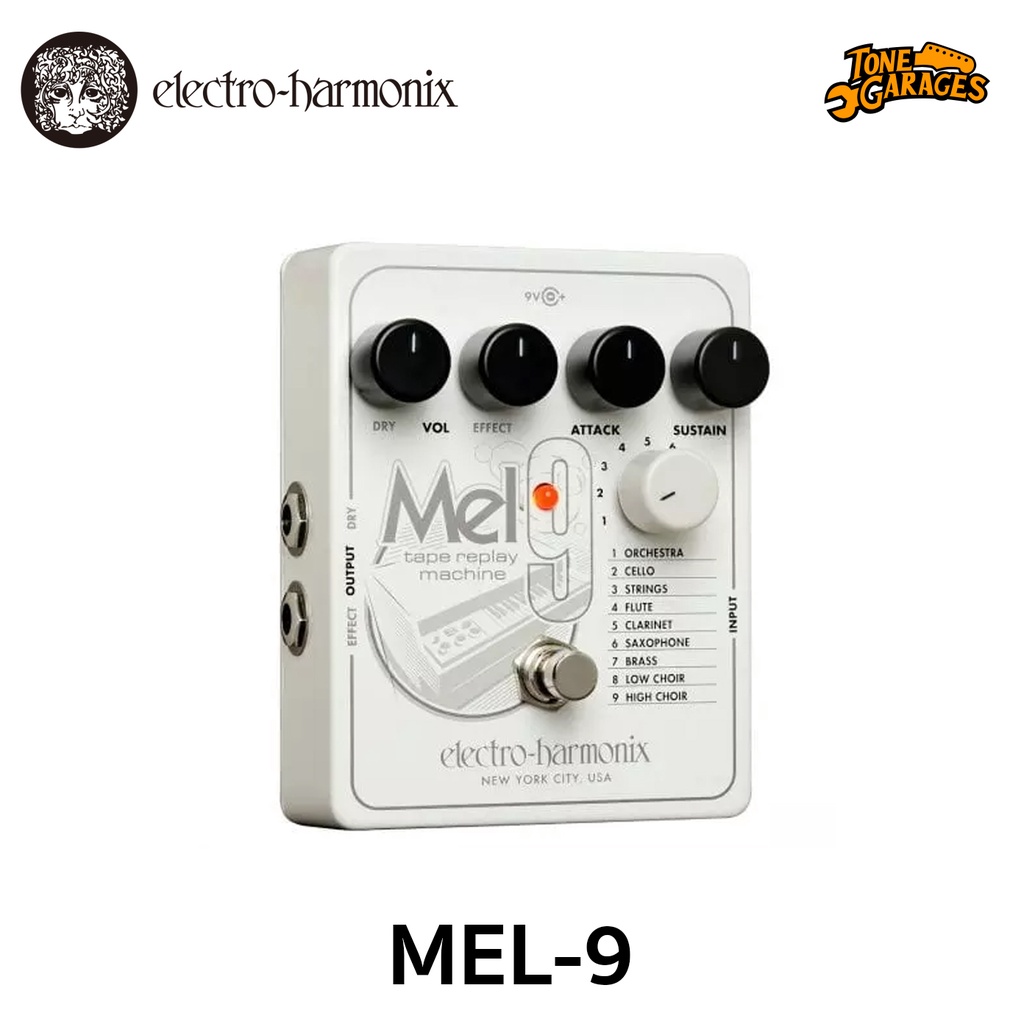 Electro Harmonix Mel 9 Tape Replay Machine เอฟเฟคกีต้าร์ Made in USA