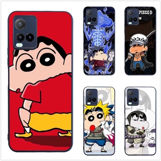 เคสโทรศัพท์มือถือ ลายการ์ตูนชินจัง สําหรับ Vivo Y21 Y21T Y33s Y33T