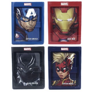 สมุด ปกหนัง อเวนเจอร์ Marvel Avengers A6 Note Book