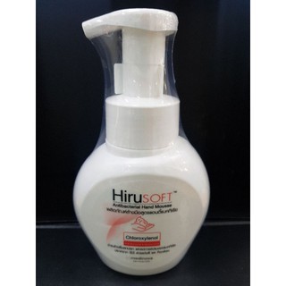 Hirusoft Antibacterial Hand Mousse ผลิตภัณฑ์ล้างมือสูตรแอนตี้แบคทีเรีย 250 มล.