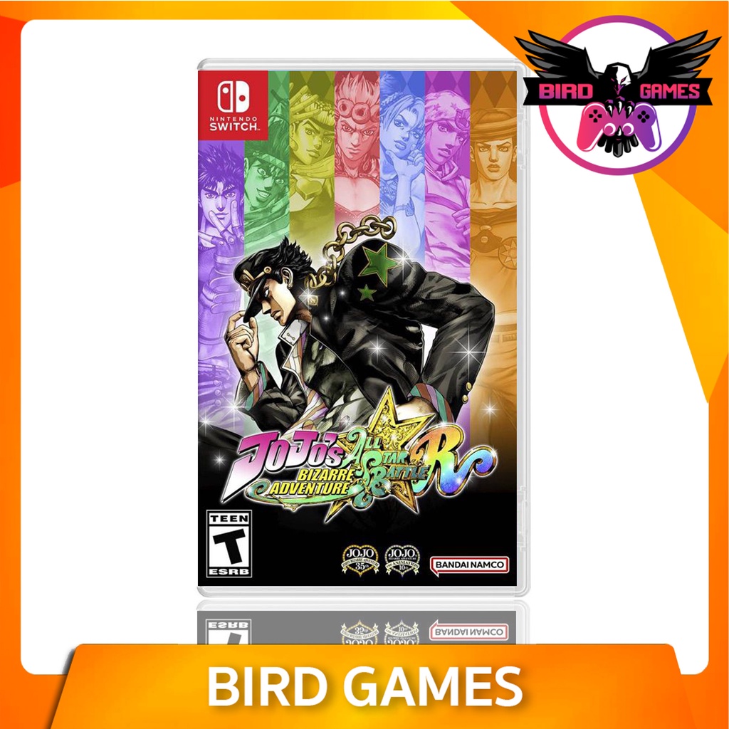 JoJo's Bizarre Adventure All-Star Battle R Nintendo Switch Game แผ่นแท้มือ1!!!!! (JoJo Bizarre)