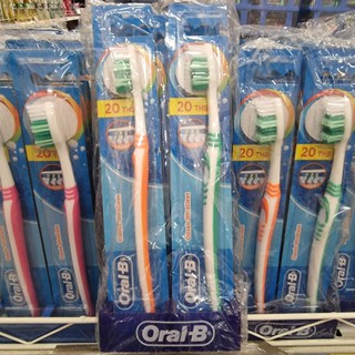 6 ด้าม แปรงสีฟัน ออรัลบี oral b สุดคุ้ม