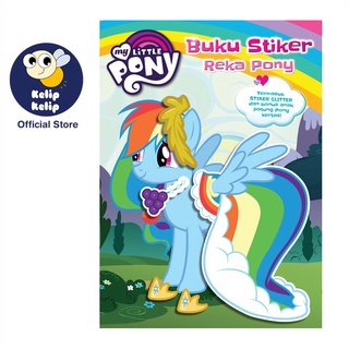 หนังสือสติกเกอร์ My Little Pony Pony พร้อมสติกเกอร์ที่น่าสนใจมากมาย สําหรับ Kanak