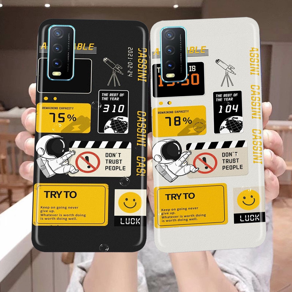 [H69] เคส 3D Doft VIVO Y20 Y12S Y20S Y20SG Y20i Y12A Y20G Y20 2021 | เคส Hardprint สําหรับโทรศัพท์มื