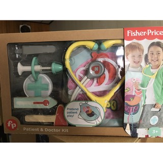 Fisher-Price Patient and Doctor Kit - 9-Piece Medical Pretend Play Gift Set