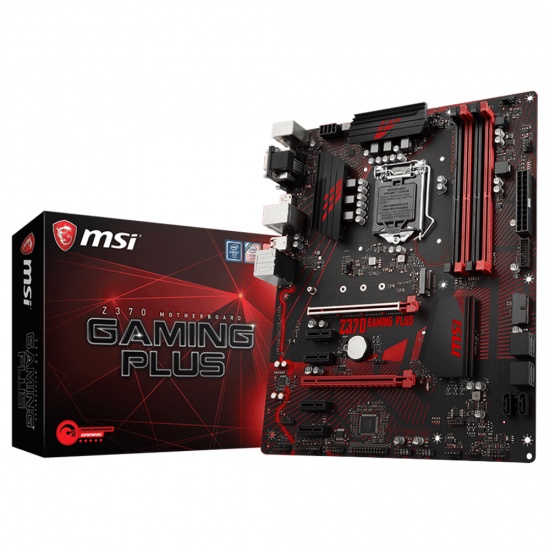 MAINBOARD (เมนบอร์ด) 1151 MSI Z370 GAMING PLUS 6GPU GEN8-9 สภาพดี ไม่มีตำหนิ