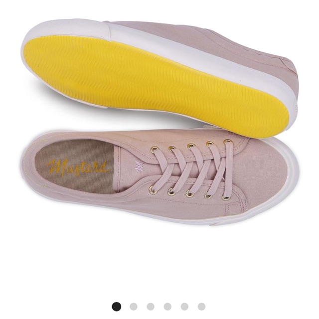 MUSTARD SNEAKERS :Alexis in Rose - Size 40