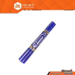 PILOT ปากกาเคมี 2 หัว รุ่น BI-MARKER สีน้ำเงิน (แพ็ค 12) |DZ|