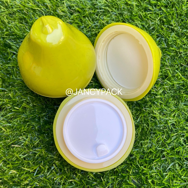 Jancy PACK กระปุกเปล่า สําหรับใส่ครีมบํารุงผิวหน้า ลิปบาล์ม ผลไม้ เลม่อน พีช 30 กรัม