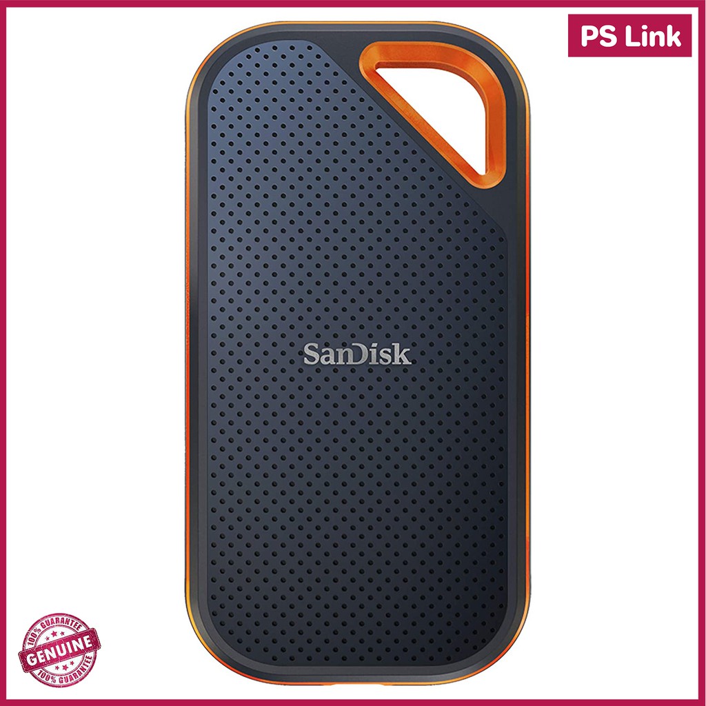 SanDisk Extreme PRO Portable SSD V2 1TB Up to 2000 MB/s Read & Write Speeds (SDSSDE81-1T00-G25)