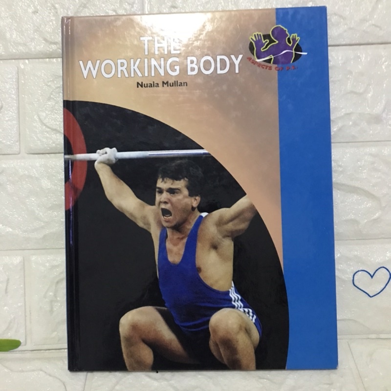 THE WORKING BODY หนังสือความรู้ปกแข็ง-ae1/3