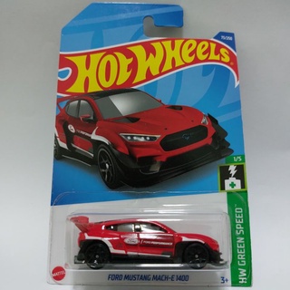 รถเหล็ก Hotwheels FORD MUSTANG MACH E 1400 (ib015)