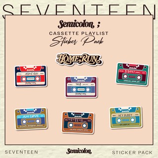 Seventeen Semicolon; แพ็กสติกเกอร์เพลย์ลิสต์เทปคาสเซ็ต