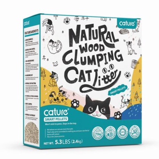 CATURE แคทเจอร์ ทรายไม้อัจฉริยะ สูตรมาตรฐาน สำหรับแมว และสัตว์เลี้ยง ขนาด 6 ลิตร