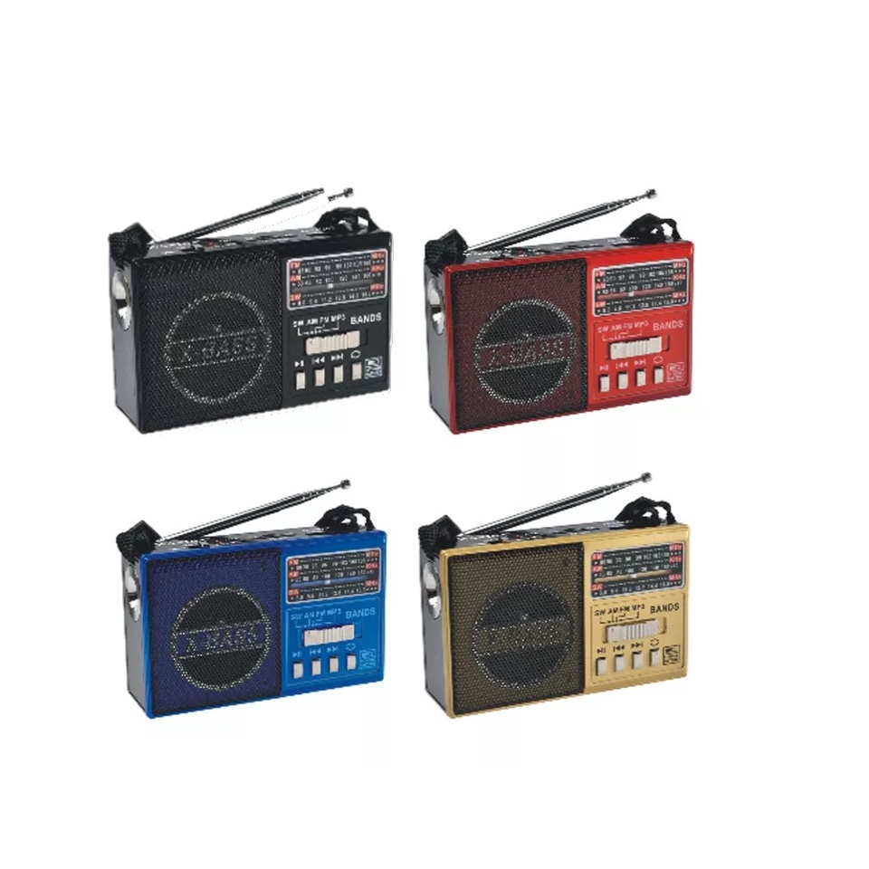 วิทยุ FM/AM มีไฟฉาย รุ่น PL-001(2) คละสี