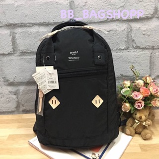 Anello rucksack nylon day pack back 2017  (outlet) สีNavy blue