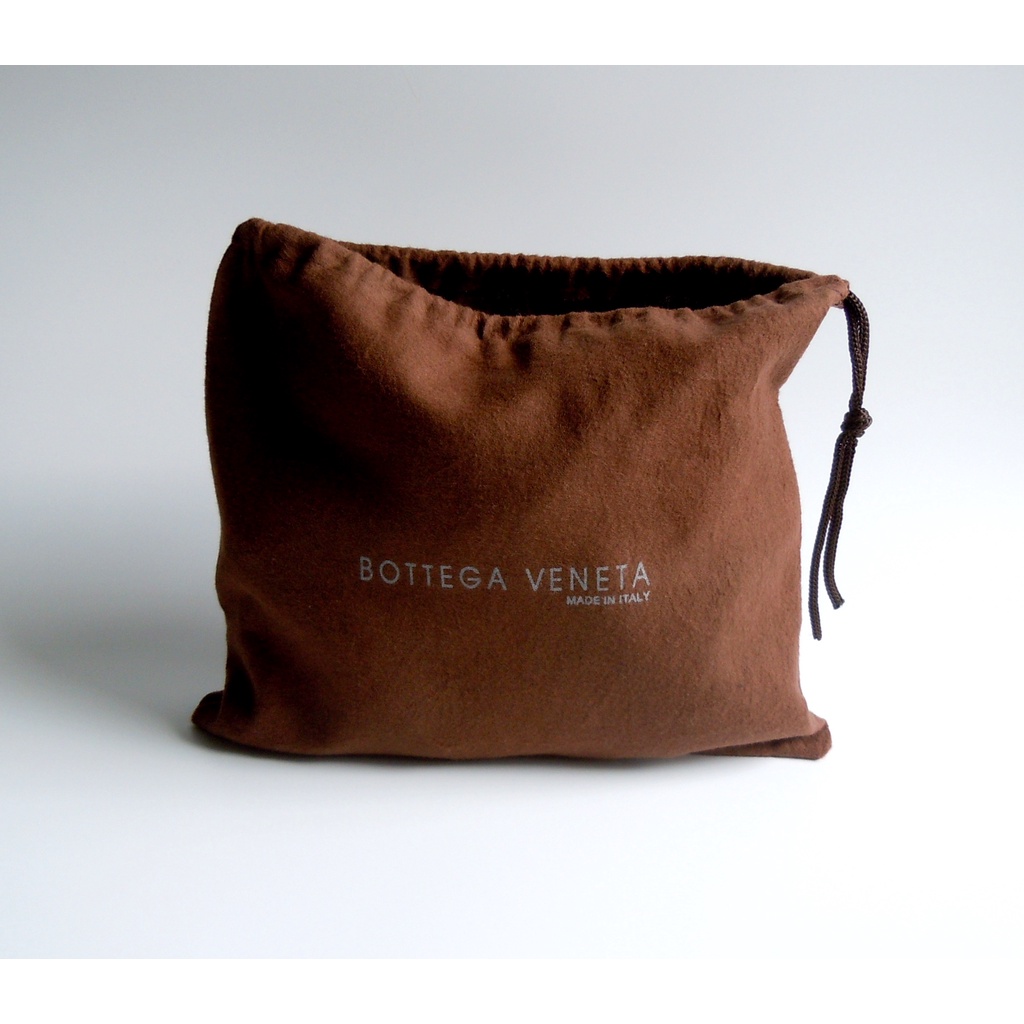 กระเป๋าถุงผ้า BOTTEGA VENETA  chocolate brown Made in Italy