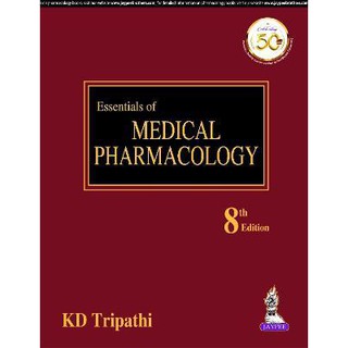 Essentials of Medical Pharmacology, 8ed - ISBN 9789352704996