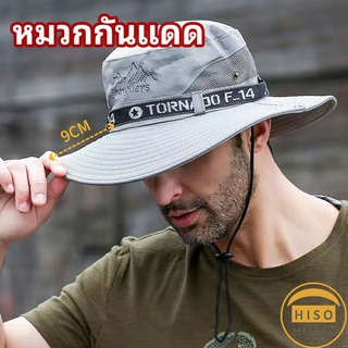 หมวกกันแดด มีช่องระบายอากาศ หมวกกลางแจ้ง sun hat