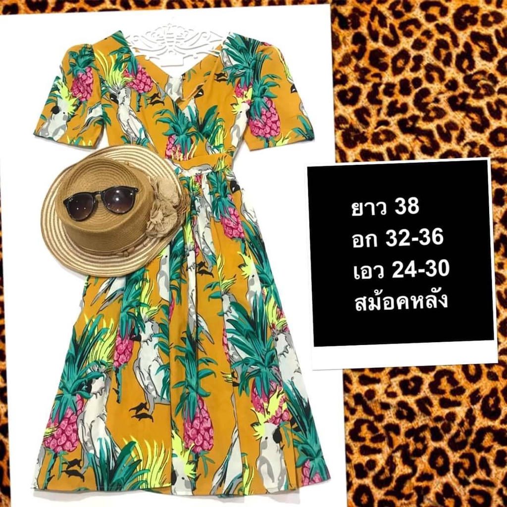 ชุดเดรสทั้งร้าน280บาท รหัส005