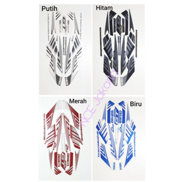 สติ๊กเกอร์ STRIPING XEON GT 125 2014