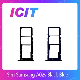 Samsung A02S อะไหล่ถาดซิม ถาดใส่ซิม Sim Tray (ได้1ชิ้นค่ะ) สินค้าพร้อมส่ง คุณภาพดี อะไหล่มือถือ ICIT 2020