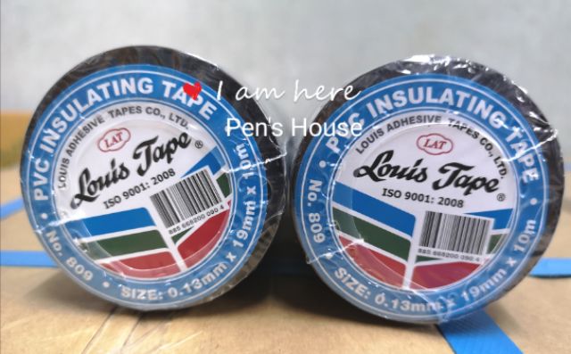 3M1710 เทปพันสายไฟสีดำ(แพค10ม้วน)