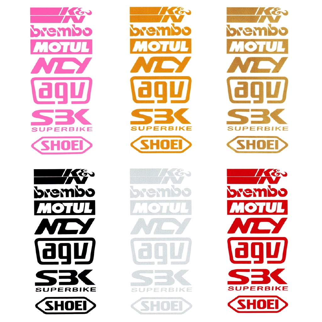 สติกเกอร์ไวนิล สะท้อนแสง สําหรับติดหมวกกันน็อก รถจักรยานยนต์ yamaha 1 ชุด