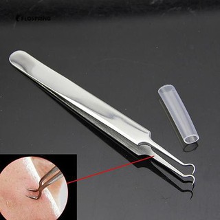 มีประโยชน์ Curved สิวหัวดำ Acne Nipper Clips แหนบ Pimple Remover เครื่องมือทำความสะอาดใบหน้า