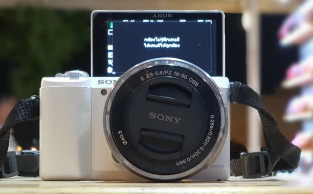เลนส์Sony a5100 ขึ้นกล้องไม่รู้จักเลนส์