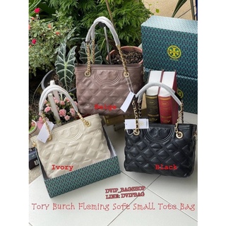 Tory Burch Fleming Soft Small Tote Bag แท้💯% FACTORY OEM