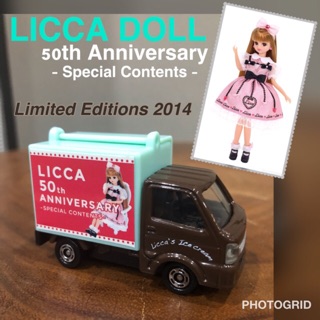 (Limited) ปี2014 TOMICA LICCAs Ice Cream รุ่นครบรอบ50ปี