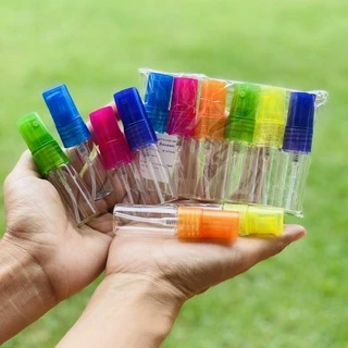 ขวดSPฝาคละสี 5-30ml. สำหรับบรรจุน้ำหอม ฝาสเปรย์. (12ใบ/1โหล.).