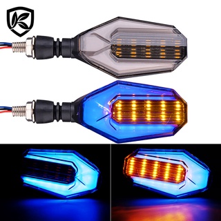 Motorcycle Turn Signals Light LED Flashing Lights Universal Waterproof Tail Light Blinkers Brake Stop Signal Lamp for MS