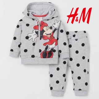 มีเก็บปลายทาง‼️งานป้ายH&amp;M : ชุดเซตขายาว แขนยาว ผ้าคอตตอน : Collection Pony/Elsa/Minnie