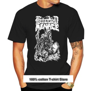 T-shirt  เสื้อยืด พิมพ์ลายโลโก้ Death Reanimated By Death สีดํา สําหรับผู้ชายS-5XL