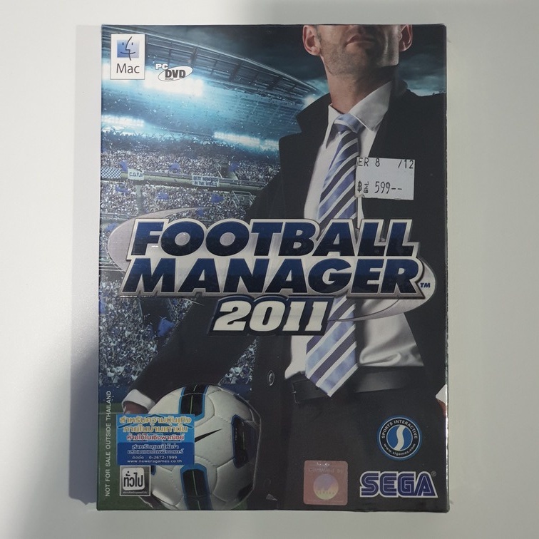 เกม Football Manager 2011 (แผ่นแท้) [มือ1 ในซีล] เกม pc คอม EA เกมส์ PC Sport สะสม