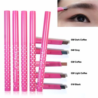 🔥โค้ด INCLZ55 ลด50% 🔥 ดินสอเขียนคิ้ว กันน้ำ (#04 Grey) เขียนง่ายติดทนนาน + แถม ฟรี Mini Brow Class