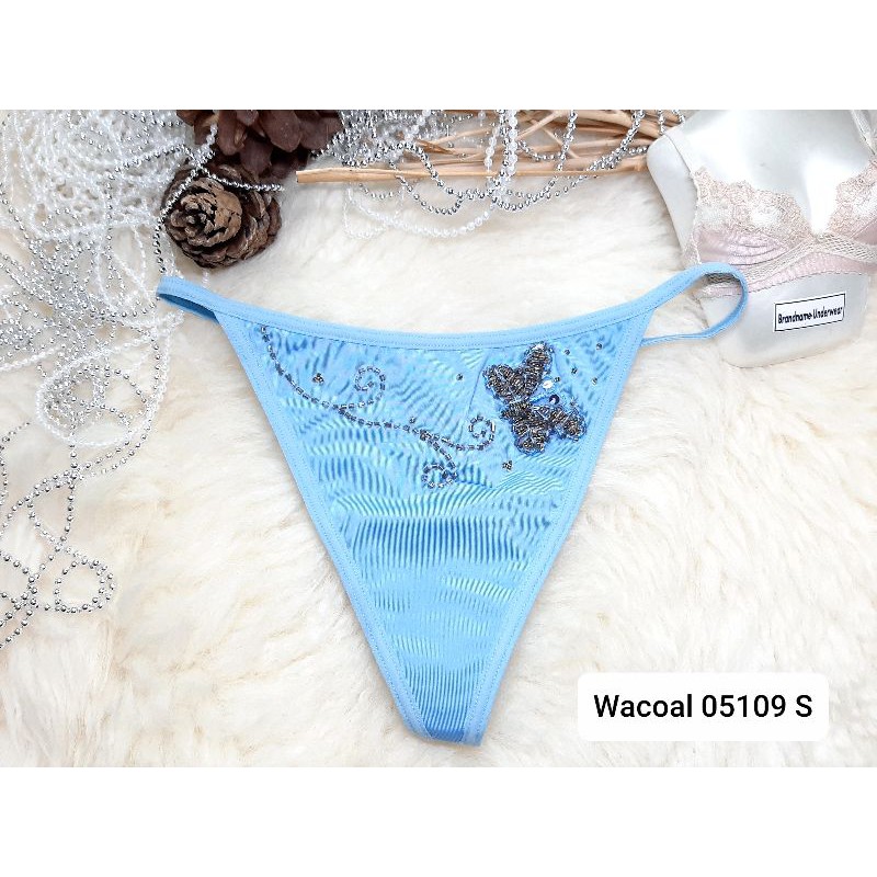 Wacoal (วาโก้)  Size XS-S ชุดชั้นใน/กางเกงชั้นในทรงจีสตริง(G-string) 05109