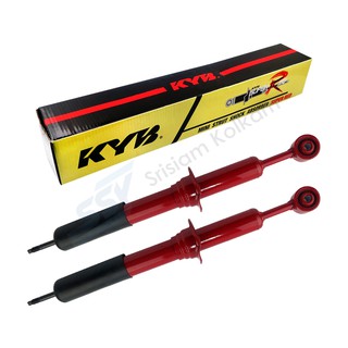 KYB โช๊คอัพหน้า ( 2X04722656 ) TOYOTA VIGO 2005 4x4 แก๊ส กระบอกแดง (KP-410K04H)(คู่)